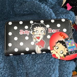Betty boop wristlet